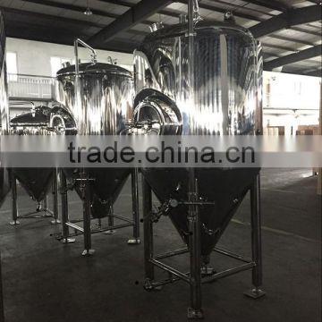 Stainless steel beer fermentation tank brewing line system