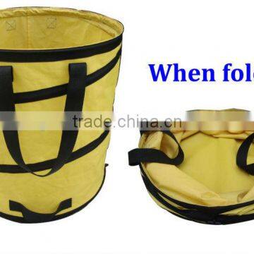 Printed Colorful Pop up Garden Bag Easily Collapsible Pop up Big Volume Garden Leaves Bag photo-3