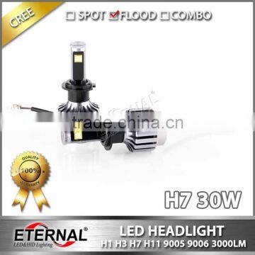 60W/pr Universal Size LED Headlight Bulb Replacement H1 H3 H4 H7 H11 H13 9005 9006 880 D2S Car Automotive Led Headlight Bulb Kit photo-3