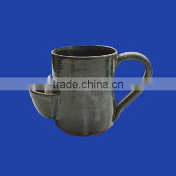 High Quality Vintage Ceramic Mug With Teabag Holder