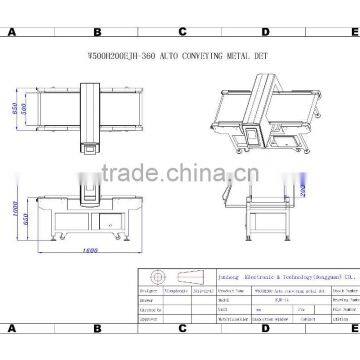 Detection of Ferrous, Non Ferrous and Stainless Steel Contaminants Food Metal Detectors photo-2