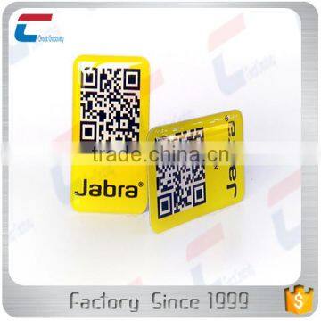 QR code printed 13.56MHZ MIFARE Classic 1K /4K Keyfob RFID Tags Stickers