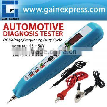 Digital Automotive Diagnosis Tester Measure DC Voltage Frequency Duty Cycle Vehicle Car Repair