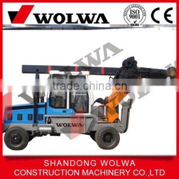 wheel type drilling hole machine soil drilling machine