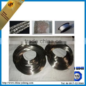 high purity best price hanium wire for Plasma Cutting evaporation area