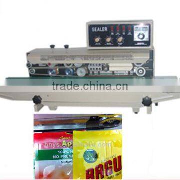 Three Row Printing Plastic Bags Sealing Machine With Good Quality photo-6