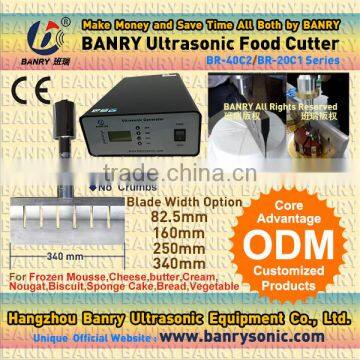 40kHz/20kHz Ultrasonic ultrasound knife for cheese cake cutting frozen food processor