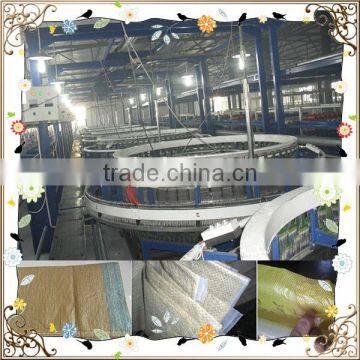 Mesh bag knitting machine for circular loom