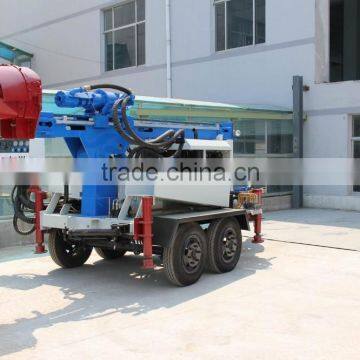 Cheapest Trailer Mounted Bore Hole Water Well Drilling Machine photo-3