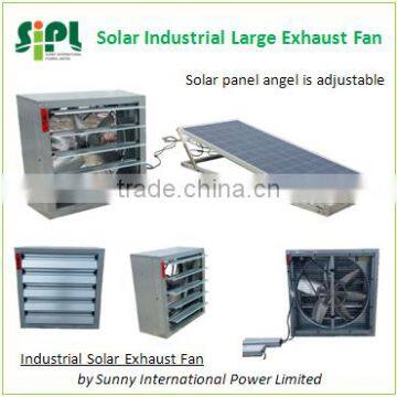 Large Size Industrial Wall Mounted Solar Heat Extractor Negative Pressure Air Ventilating Fan