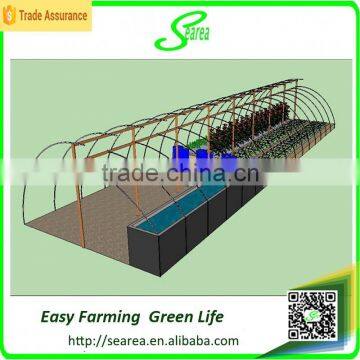 Plastic Covered Tunnels Greenhouses