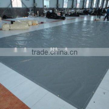 Durable dustproof outdoor pvc swimming pool tarpaulin