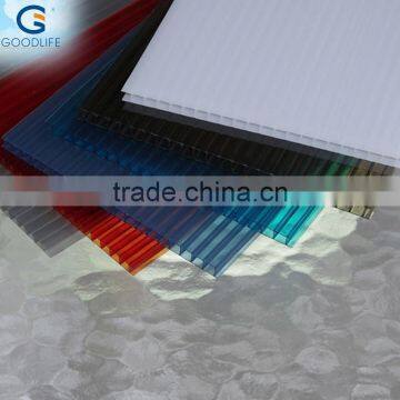 GoodLife Transparent Color Polycarbonate Hollow Sheet for Sky Light photo-6