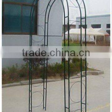 Metal garden flower rose arch