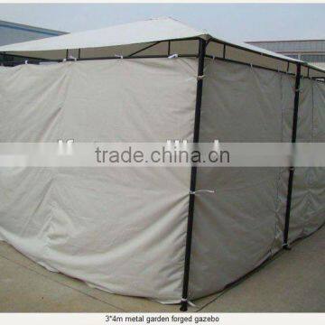 3*4m Metal Garden Forged Gazebo