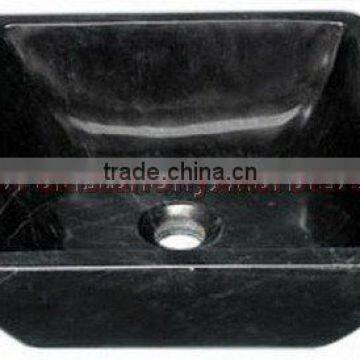 NATURAL JET BLACK MARBLE SINKS photo-5