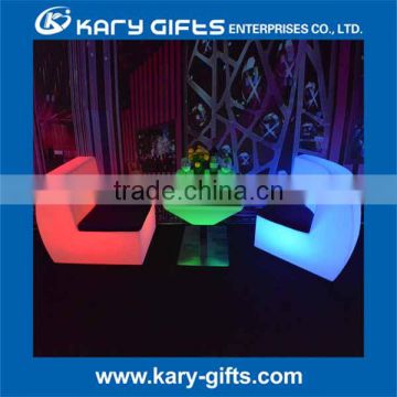 LED light up lighting coffee table bar design outdoor/indoor use 1X certified charger 1X magic cleaner