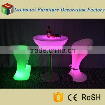 Square Led Table/illuminated Glowing Led Furniture/16 Color Change Led Bar Table photo-6