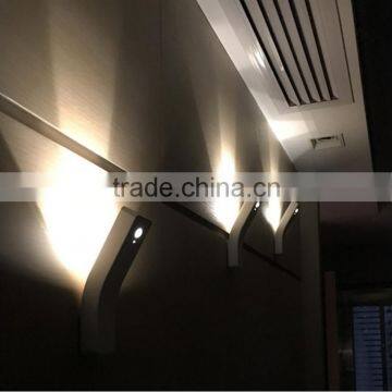 Newest Arrival Bowing Shape Human Body Induction Night Lamp, USB Power Supply Infrared Induction Lighting Control By Light photo-3