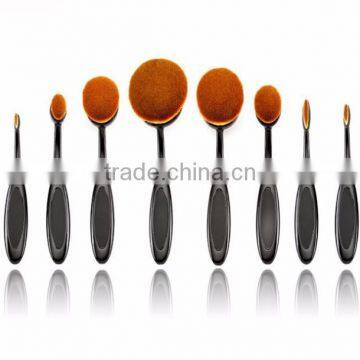 fashionable 10pcs makeup brush toothbrush foundation brush cosmetic tool 2016