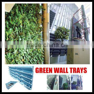Easy install Easy maintain wall mounted flower pot frame shape