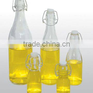 Beverage packing clamp lid glass jar hermetic