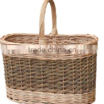 Willow Material Cheap Hand Woven Wire Kitchen Hamper Basket photo-2