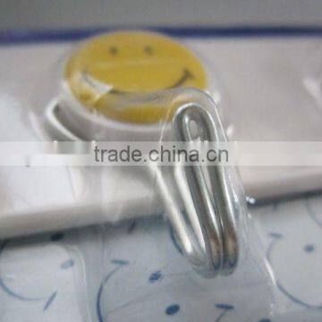 Hook With Round Smile Face Patterns / Plastic Hook photo-4