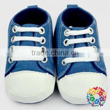2015 New Style Hot Sale High Quality Lovely Baby Sports Shoes for Kids Navy Baby Girl Shoes photo-2