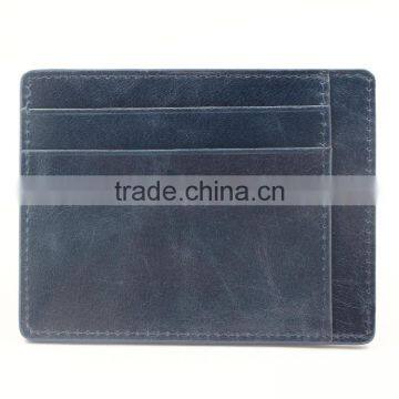 Oil Wax Slim Card Holder photo-4