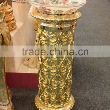 Decorative Resin Pillar Outdoor Ashtray Stand photo-2