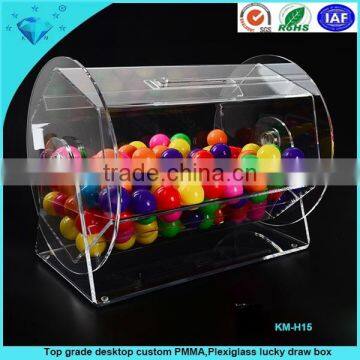 Acrylic Vote Display Box With Door and Locker photo-3