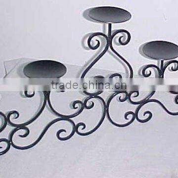 Iron Pillar Candle Holder 5 Lites