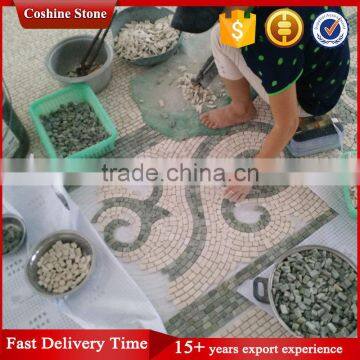 Interior Decorative Pattern Handwork Natural Marble Mosaic Tile Borders photo-4