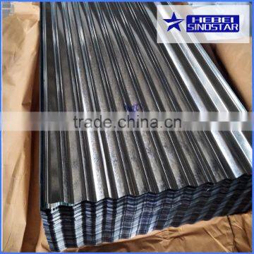 SGCH,SGCC Hard, Soft Zinc coating 60g Galvanized Corrugated Steel Sheet