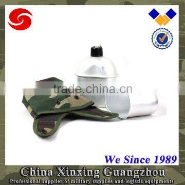 0.8L 1L 1.2L Army Canteen Water Metal Plasic Cup With Warm Fur Cover photo-4