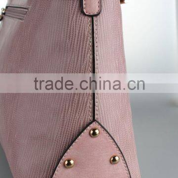 2017 Trend Customzied Designs Light Pink Lady Handbag photo-5