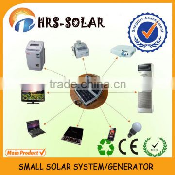 solar power generator instead of biogas generator