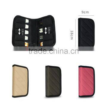 Polyester 9 Inside Pockets USB Storage Bag for Organizer photo-4