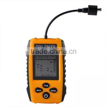 Hot Selling 100m Portable Digital Lcd Handle Wired Sonar Radar Fish Finder photo-3
