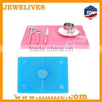 Silk screen Silicone pad for dining table decorative