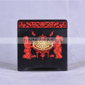 Red Chinese Lacquer Jewelry Boxes/wedding /chinese Style/Decoration photo-3