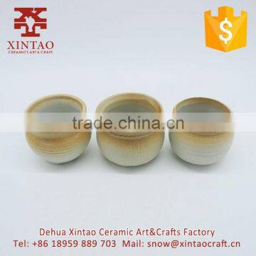 Dehua Factory Supply Very Cheap China Pottery Art Brown Ceramic Flower Pots for Plants photo-6