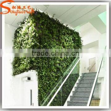 Wholesale Manufacturers Artificial Plant Wall Fake Plastic Vertical Green Wall System