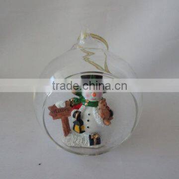 Crystal Balls Dollarma One Dollar Cheapest XMS Christamas Bear Deer Santa SnowFlake Glass 156044-15049 photo-3