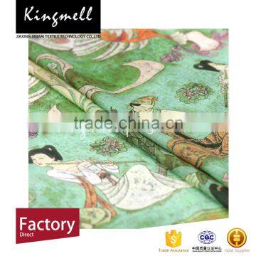 2016 Design for Fashion Women Garment /dress Silk Linen Blended Fabric photo-5