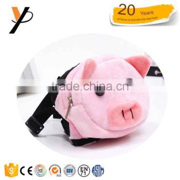 Cute Carton Retractable Dog Harness Backpack traction rope chest and back