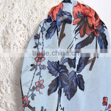 Newest Styles Women's Long Sleeve Peplum Models of Blouse in Chiffon photo-4