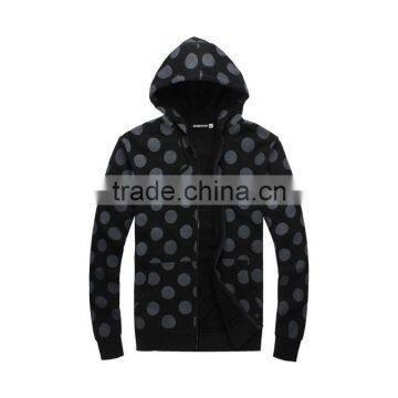 Dot Cap Long Sleeves Cardigan Hoodies Of Men