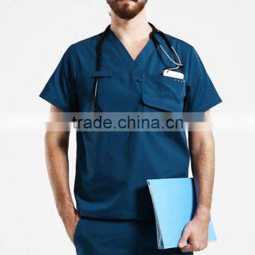 Nurse Uniform Cheap New Medical Uniforms Scrub Top photo-2